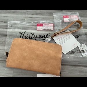 Brand NEW Thirty-One Long Wallet/Wristlet